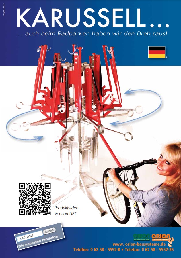 Karussell Radparker - Flyer Karussell Radparker - Flyer