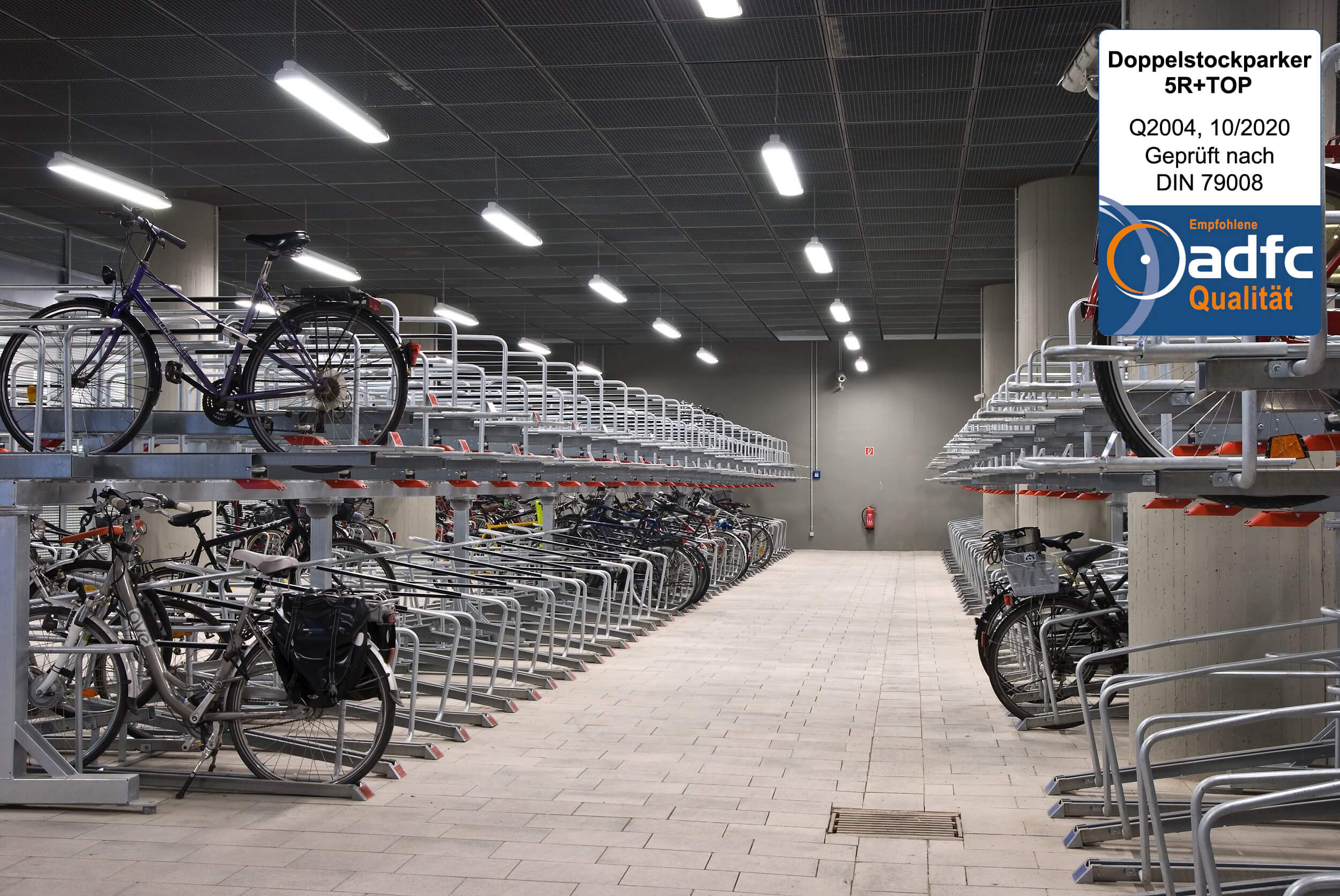 Fahrradständer DOPPELSTOCKPARKER zertifiziert Fahrradständer DOPPELSTOCKPARKER zertifiziert