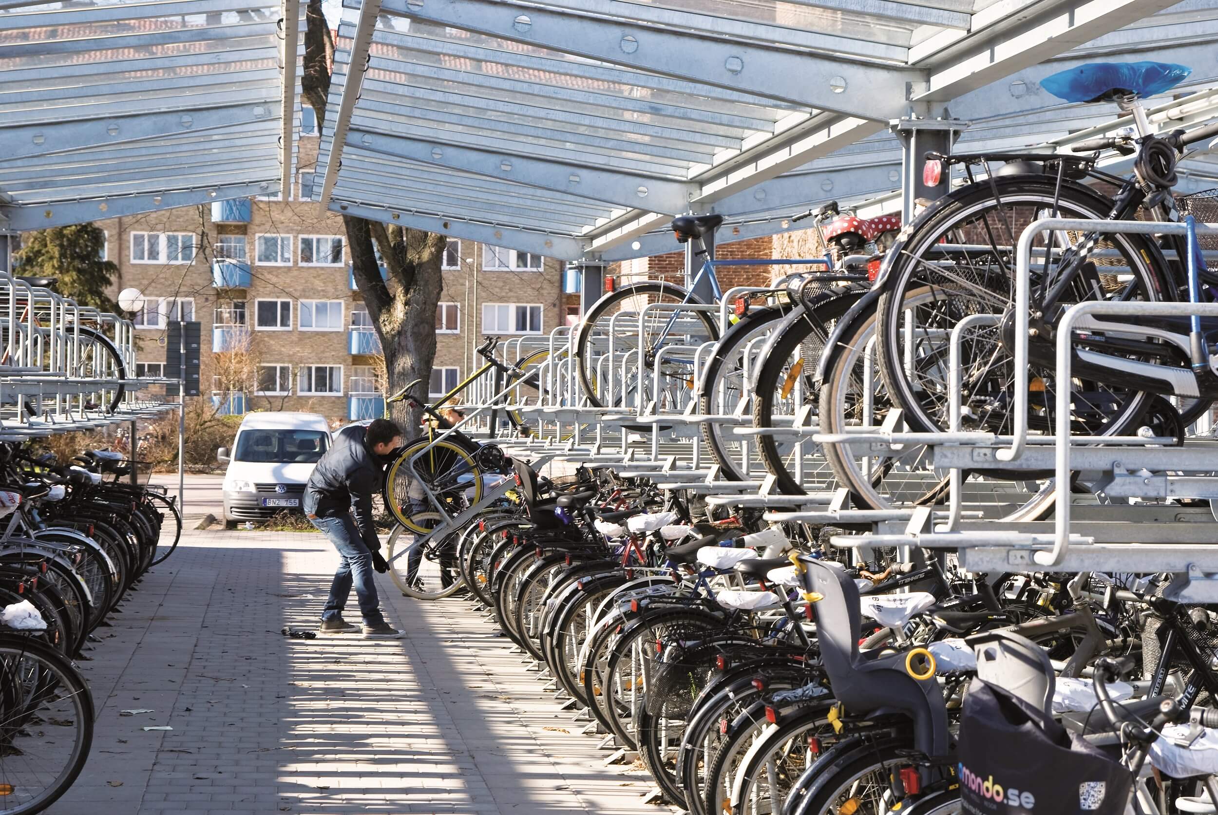 Fahrradständer DOPPELSTOCKPARKER Fahrradständer & Fahrradparker - DOPPELSTOCKPARKER