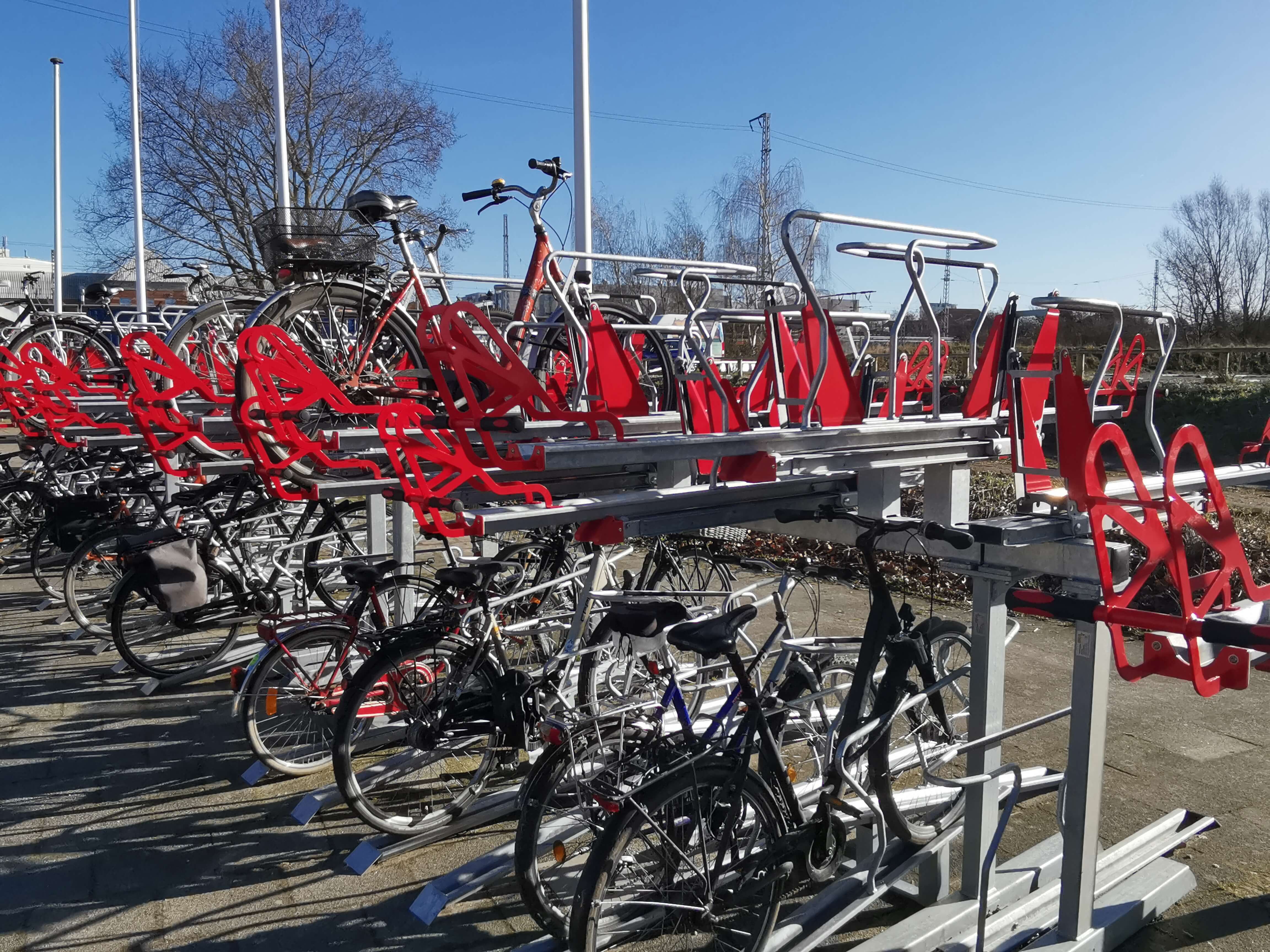 Fahrradständer Doppelstockparker Fahrradständer & Fahrradparker - DOPPELSTOCKPARKER