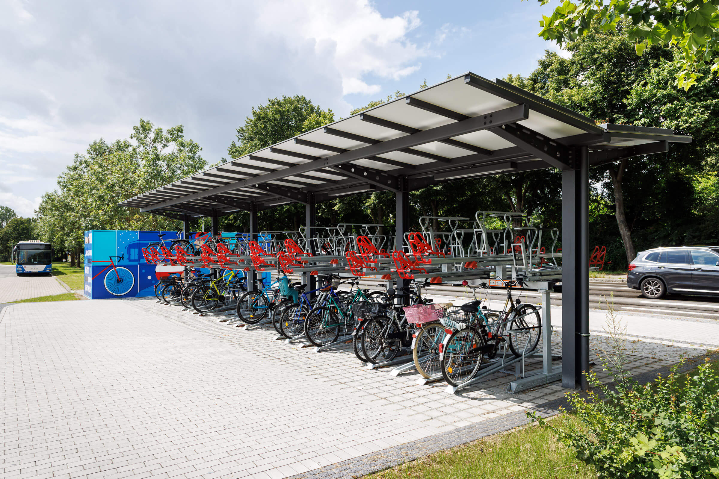 Fahrradständer Doppelstockparker 5R+ TOP Fahrradständer & Fahrradparker - DOPPELSTOCKPARKER