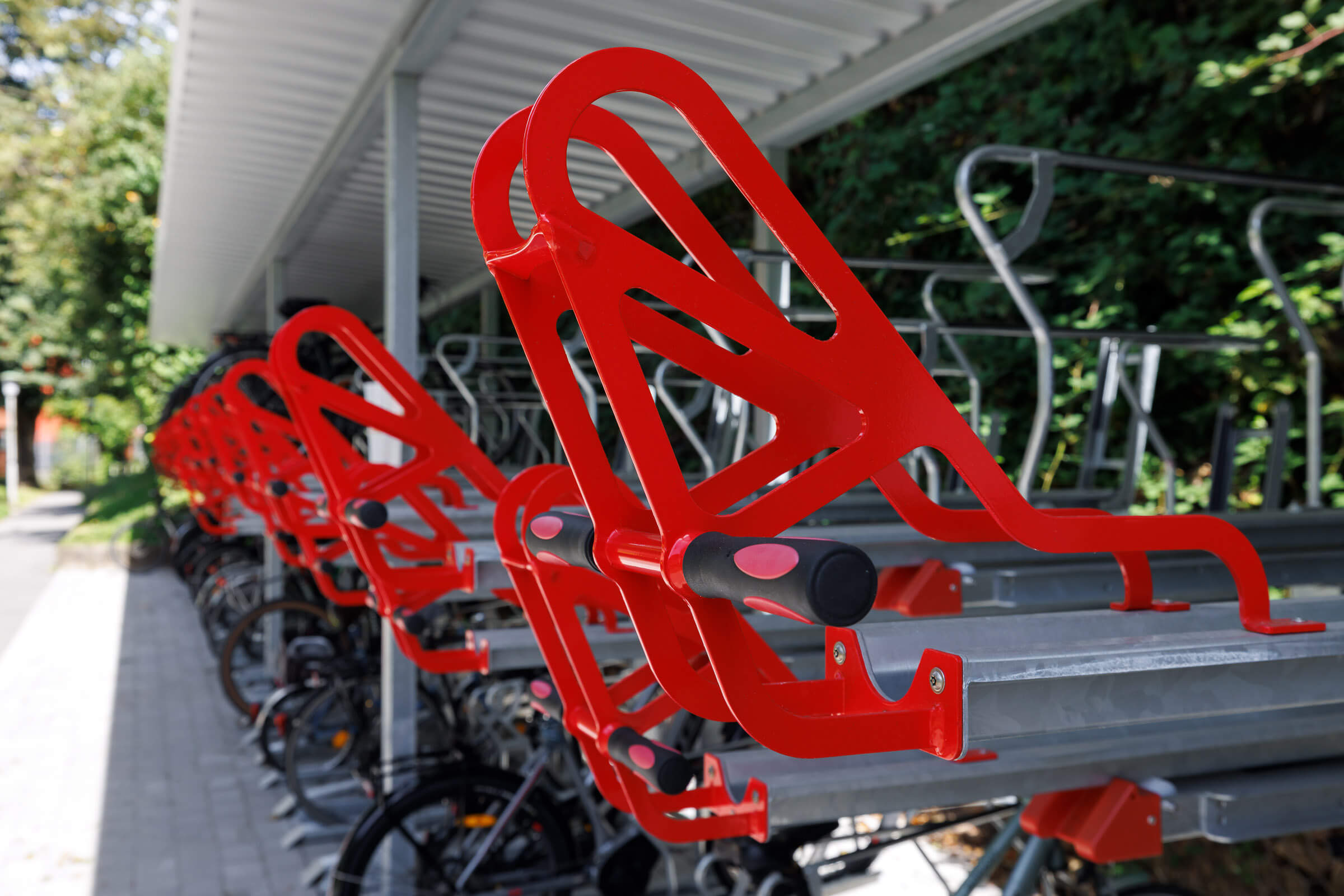 Fahrradständer Doppelstockparker Fahrradständer & Fahrradparker - DOPPELSTOCKPARKER