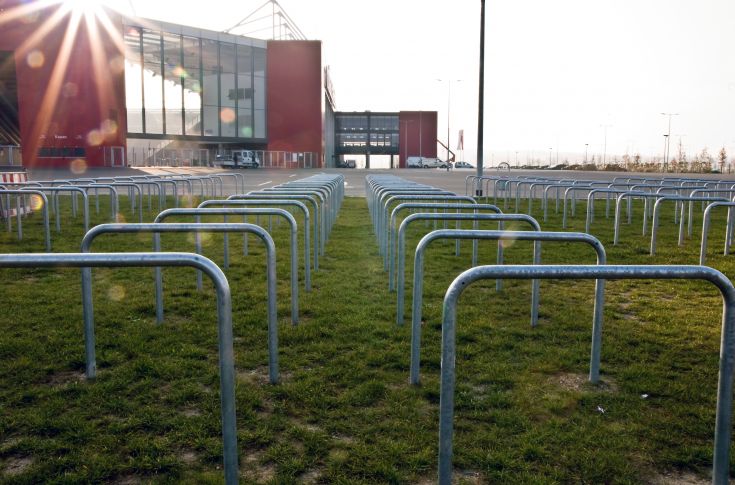 TYP A-H Fahrradanlehnbügel TYP A-H