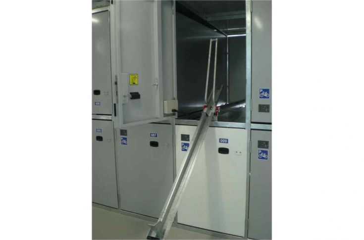 ARETUS DOPPELSTOCK Fahrradbox ARETUS DOPPELSTOCK