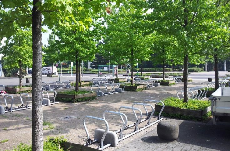 BETA-BASIS XXL Fahrradanlehnbügel BETA-BASIS XXL