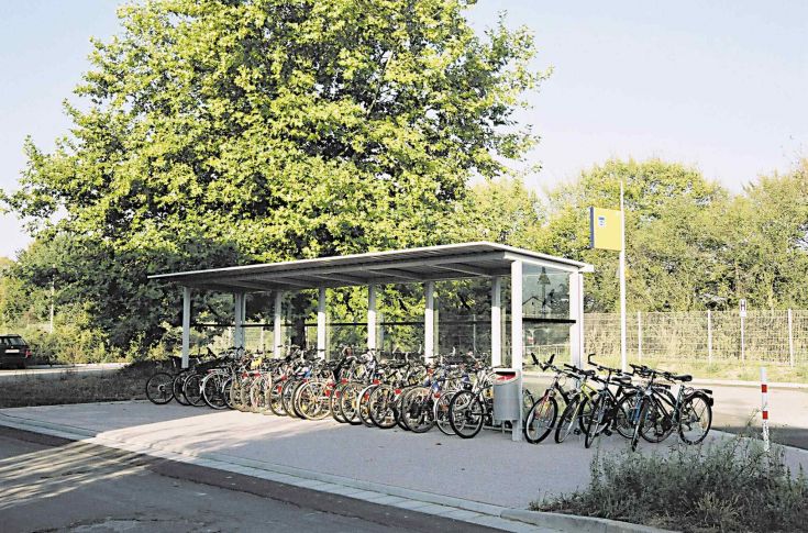 CREDO CREDO Fahrradüberdachung – Stabil und anpassbar für unterschiedlichste Anforderungen