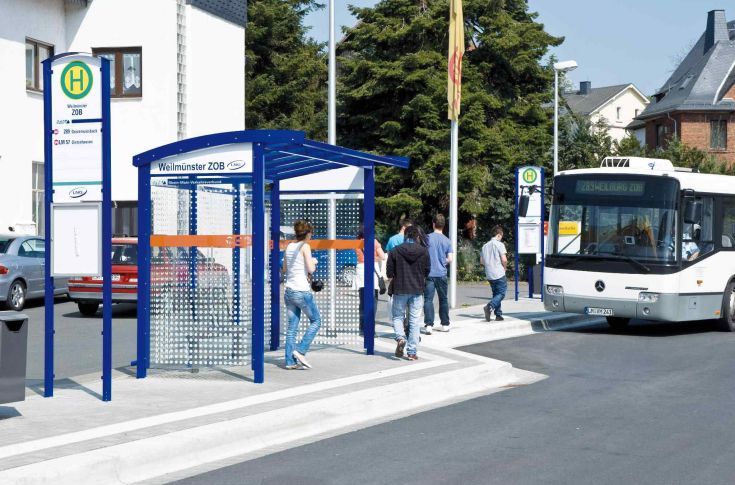 LOTUS LOTUS Fahrgastunterstand – Stilvolle, stabile und kosteneffiziente Überdachungslösung