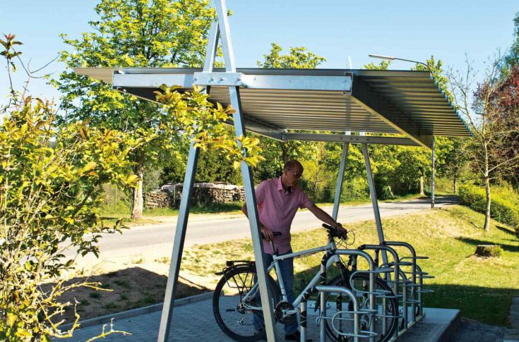 MALLORCA MALLORCA Fahrradüberdachung – Einzigartiges Design mit robuster Bauweise und flexibler Nutzung