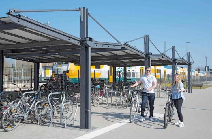 PYLON PYLON Fahrradüberdachung – Effiziente und bezahlbare Lösung mit einzigartiger Optik