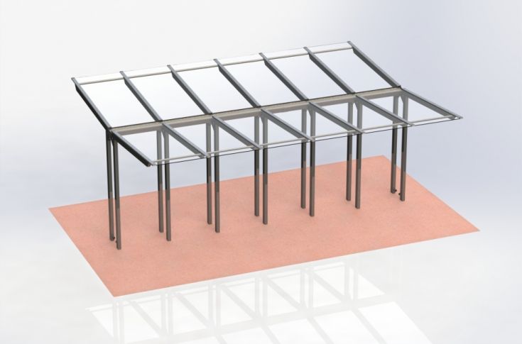 SEDURA Freiflächenüberdachung SEDURA