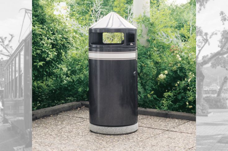 RONDO MONTE RONDO MONTE Abfallbehälter – Stabil, praktisch und ideal für stark genutzte Standorte