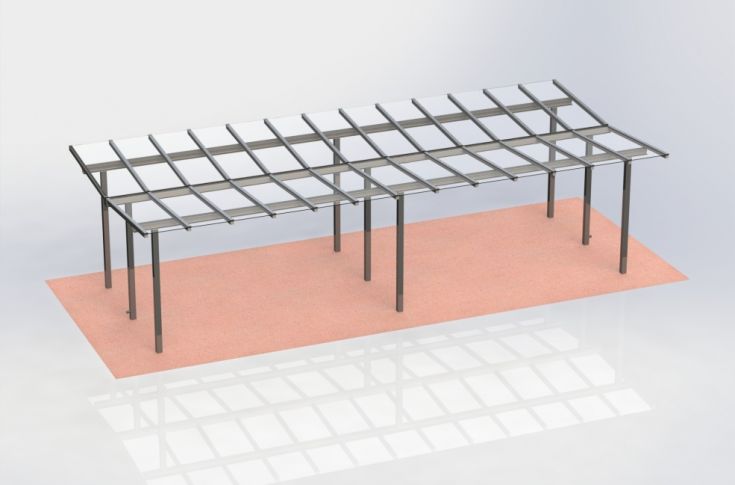 SEDURA XXL Freiflächenüberdachung SEDURA XXL